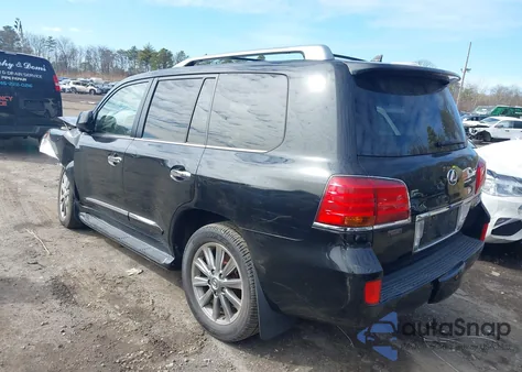 2011 Lexus Lx 570 из США, поврежденный, VIN JTJHY7AX3B4083481
